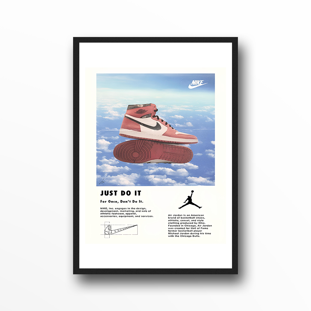 CLOUDS Poster Print