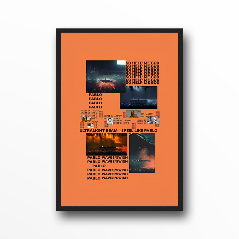 Kanye West "Pablo" Poster Print