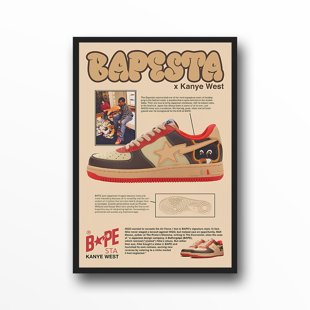 BAPESTAR Poster Print