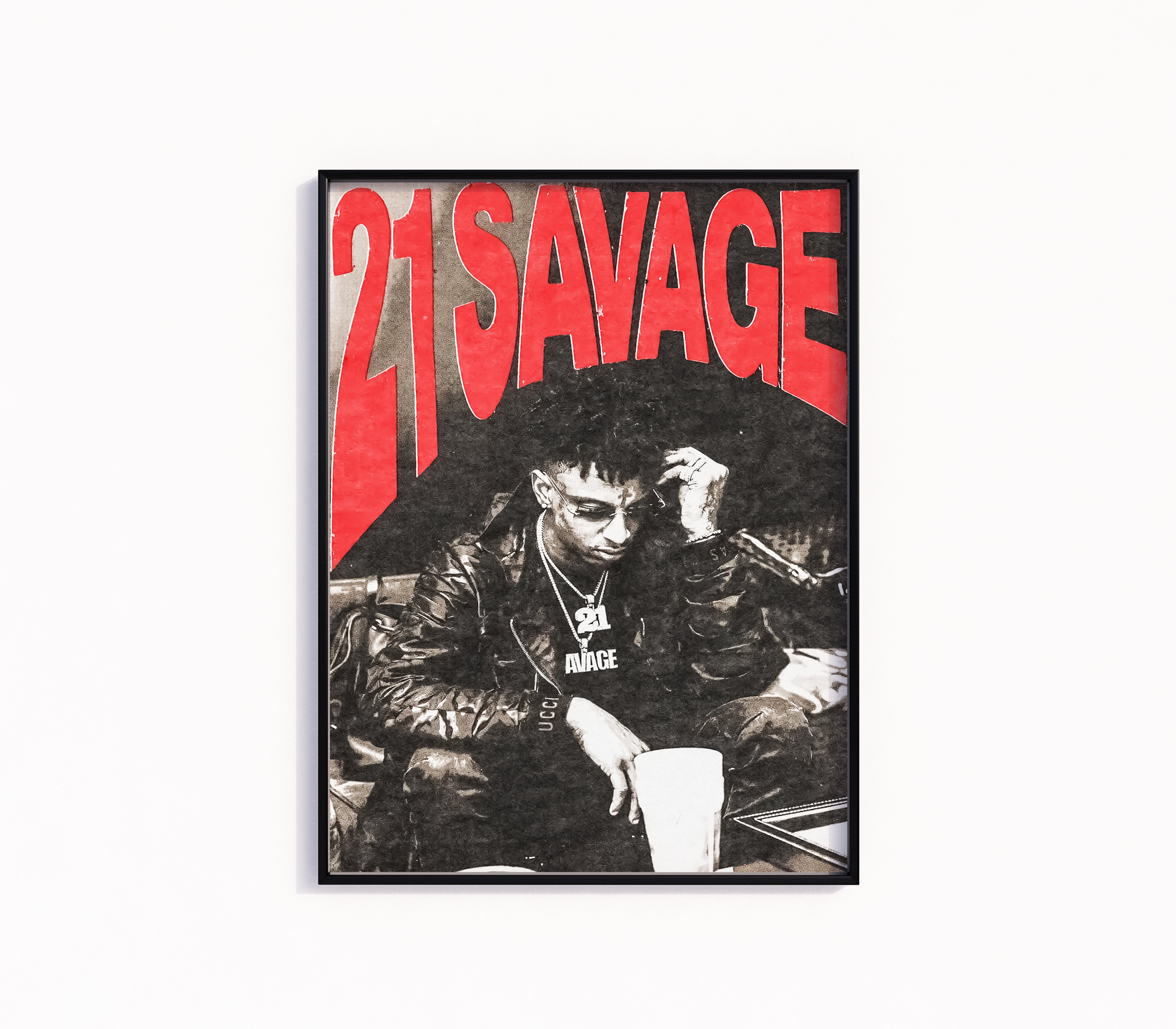 Sovag Rapper 21 Savage Poster – Rapper Posters