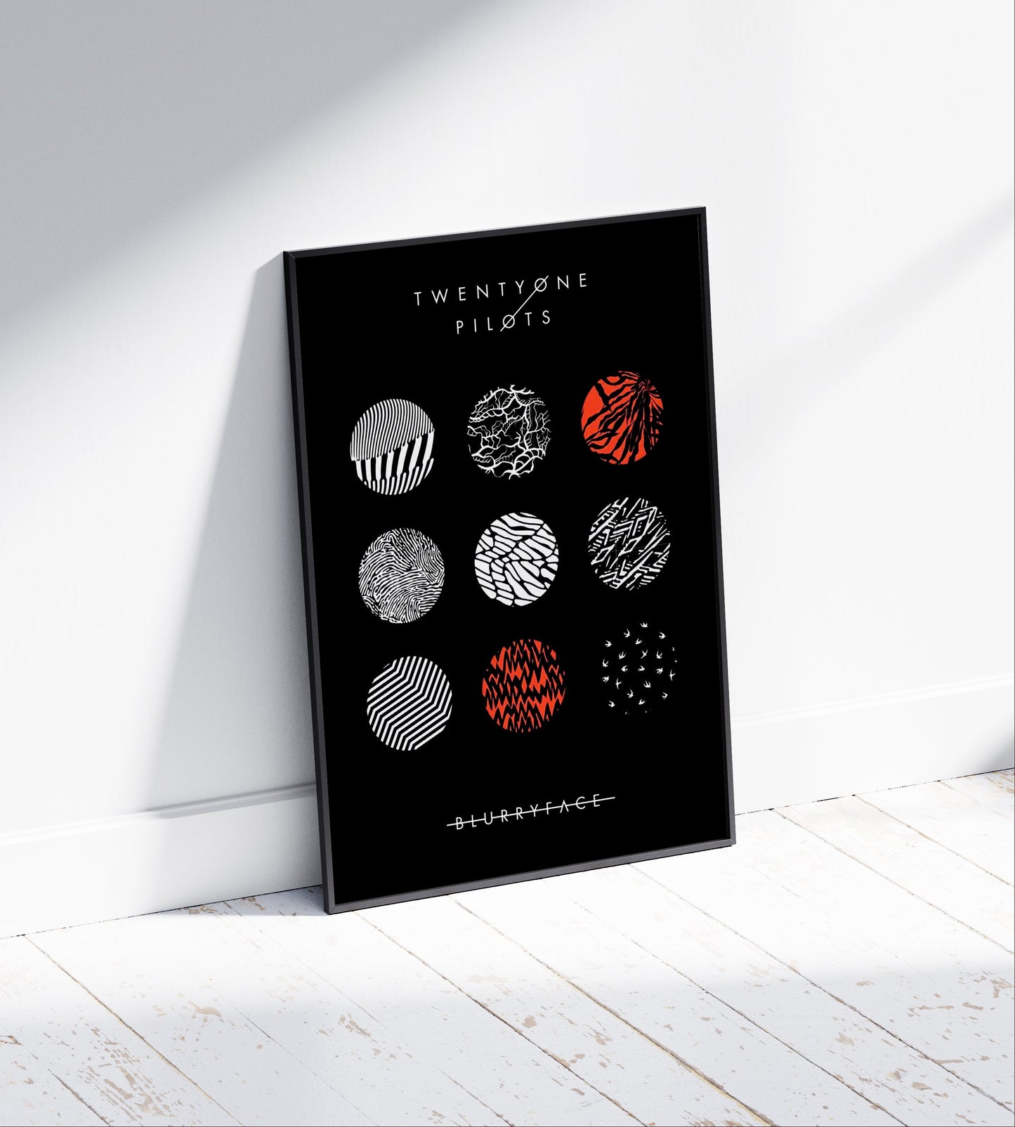 Twenty One Pilots 'Blurryface' Poster