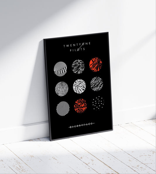 Twenty One Pilots 'Blurryface' Poster