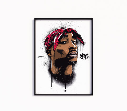 Tupac Poster Print