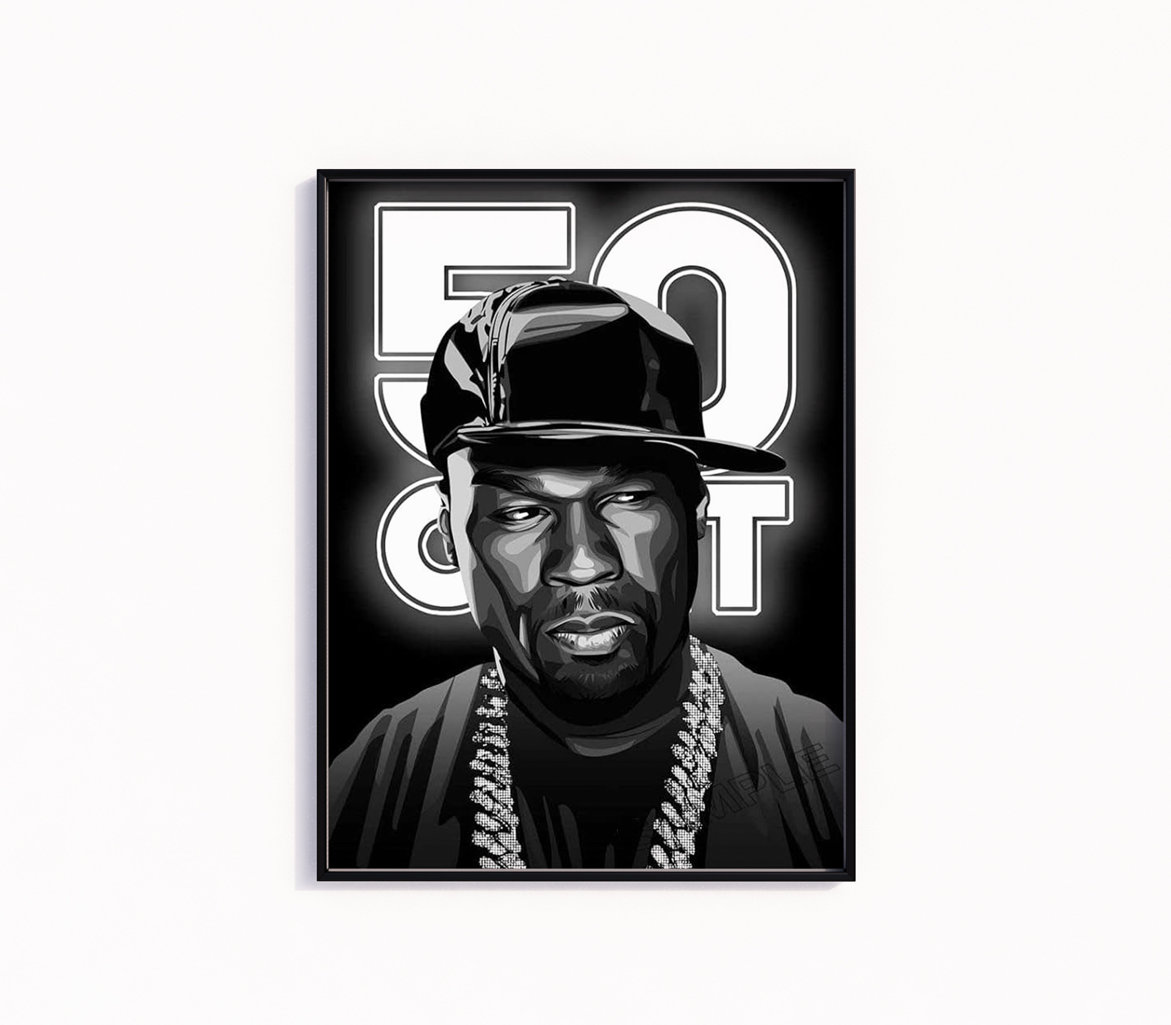 50 Cent Poster – Rapper Posters