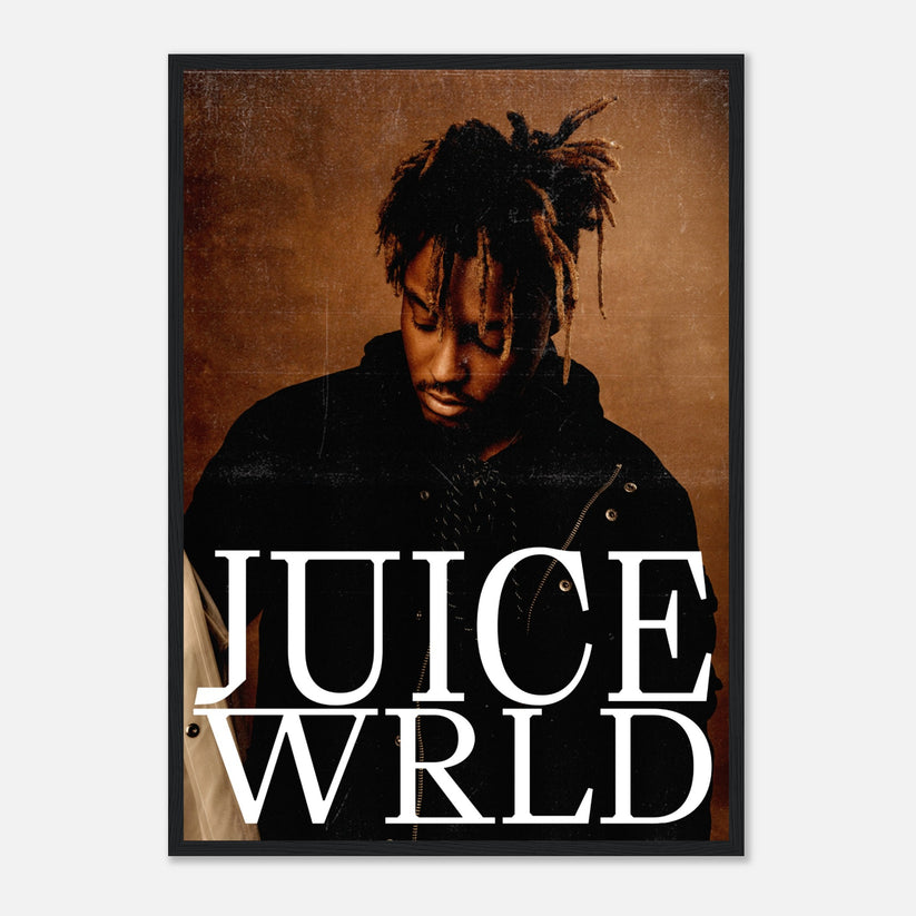 Juice World Rapper Logo Juice Wrld Poster – Rapper Posters