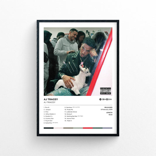 AJ Tracey "Aj Tracey" Poster Print