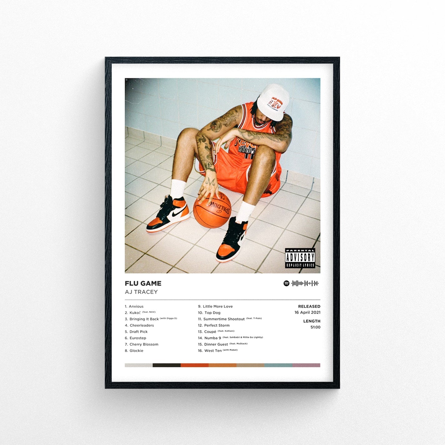 AJ Tracey "Flu Game" Poster Print