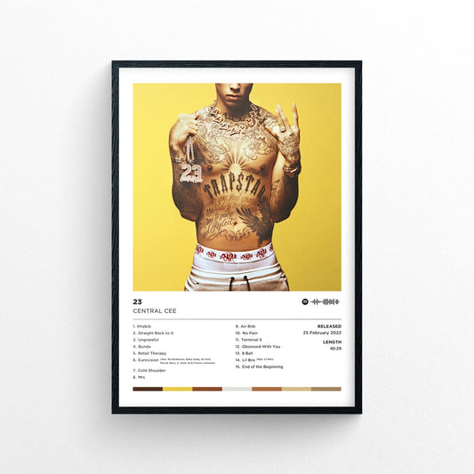 Central Cee "23" Poster Print