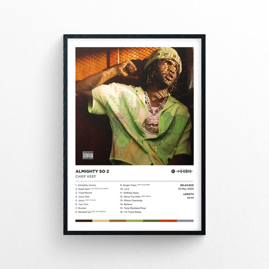 Chief Keef "Almighty So 2" Poster Print