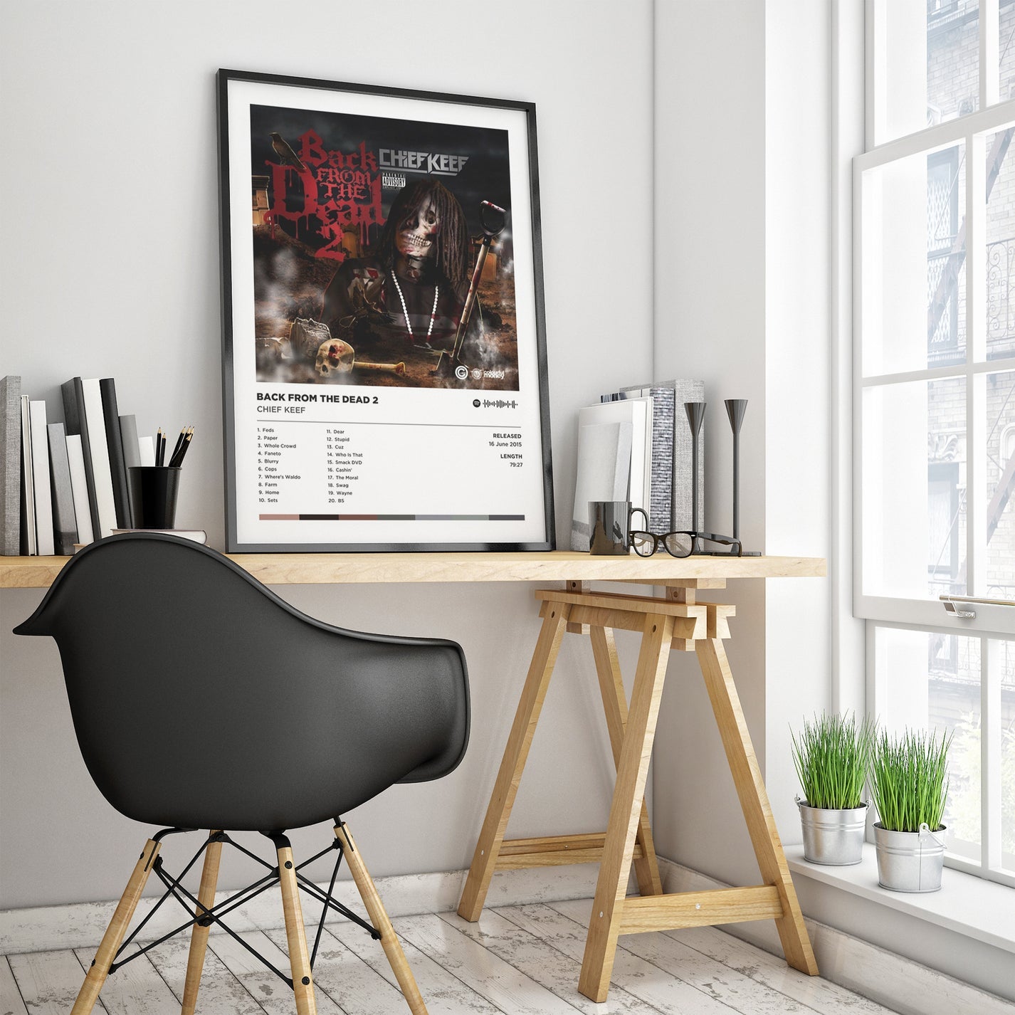 Chief Keef "Back From The Dead 2" Poster Print