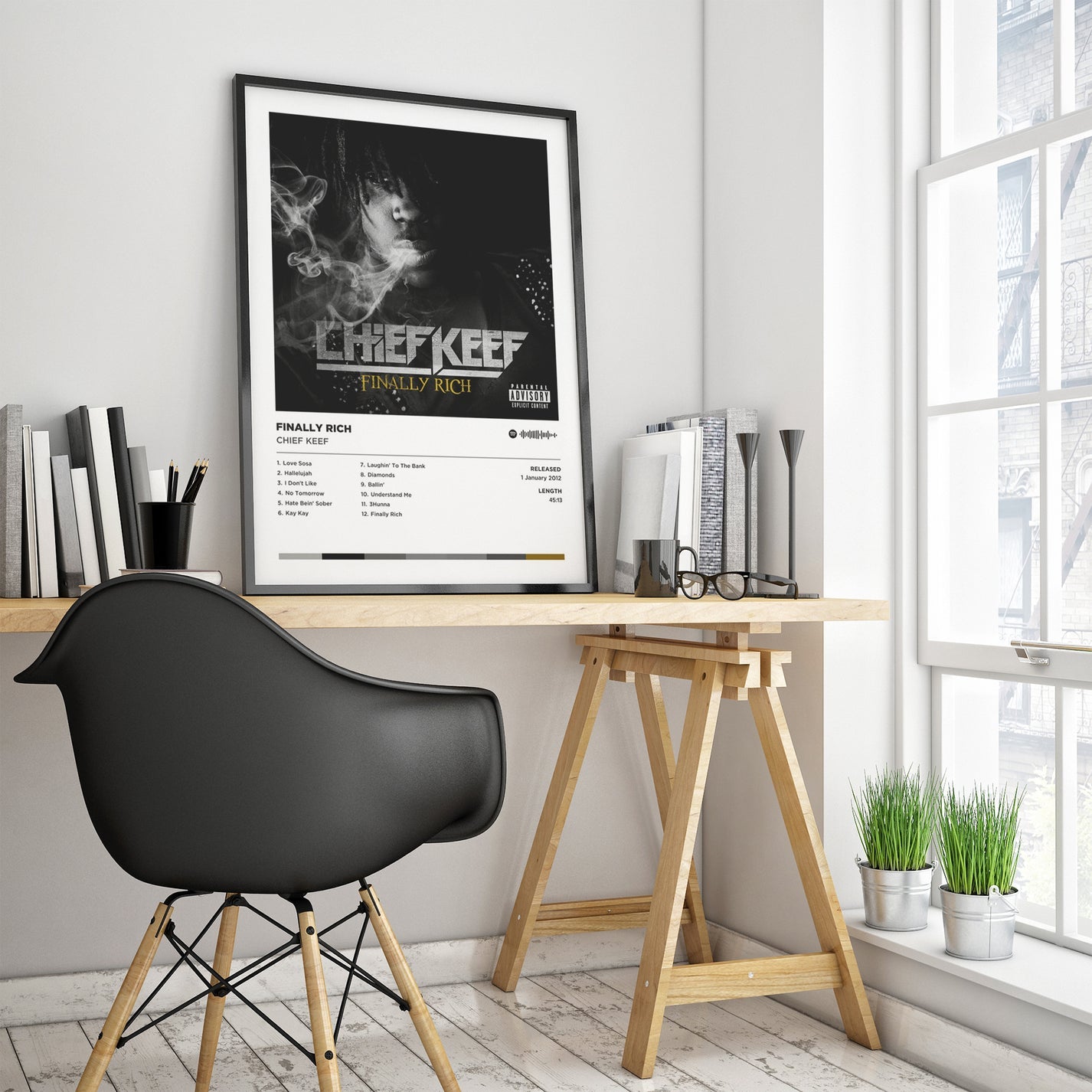 Chief Keef "Finally Rich" Poster Print