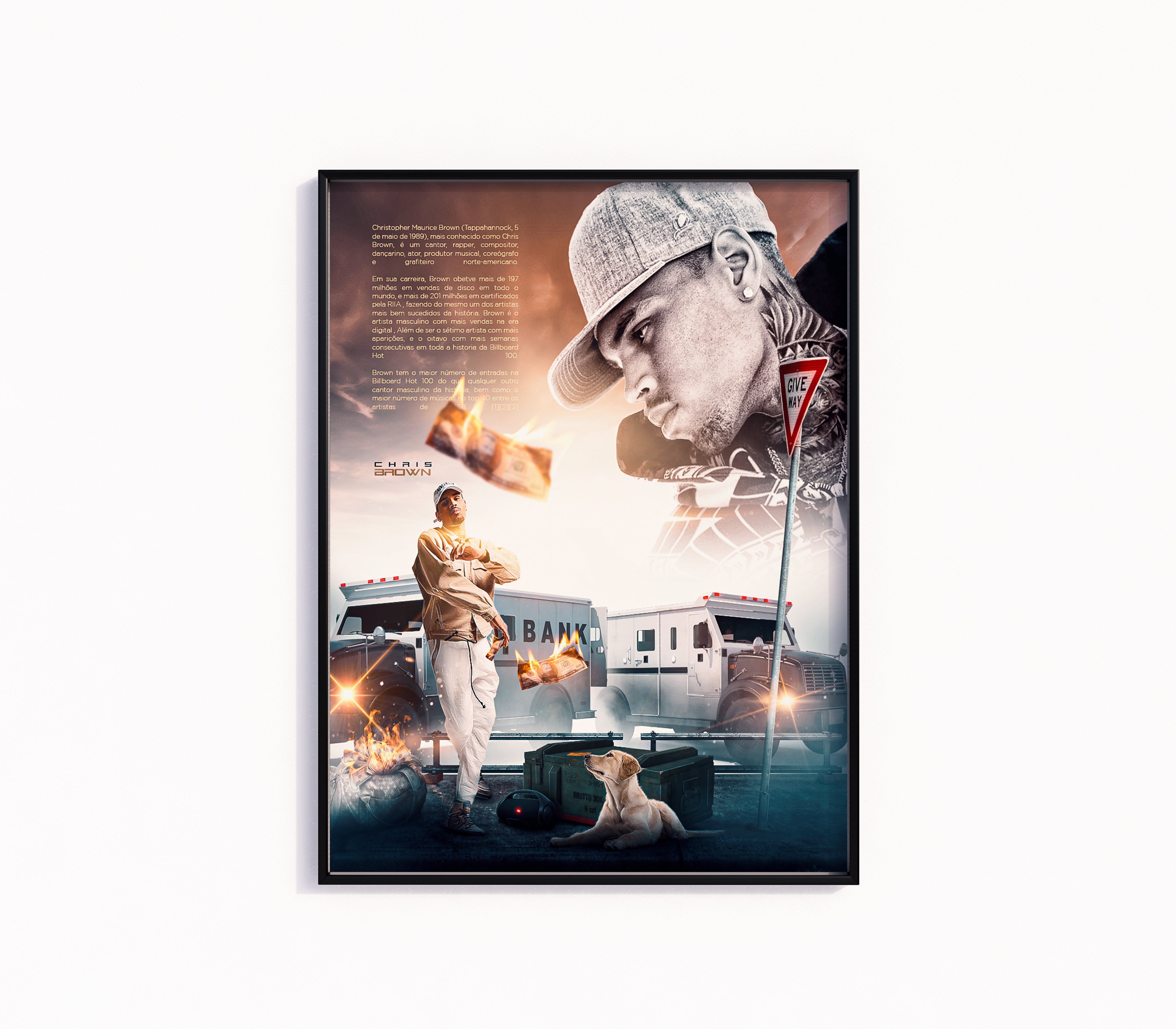 Chris Brown Poster – Rapper Posters
