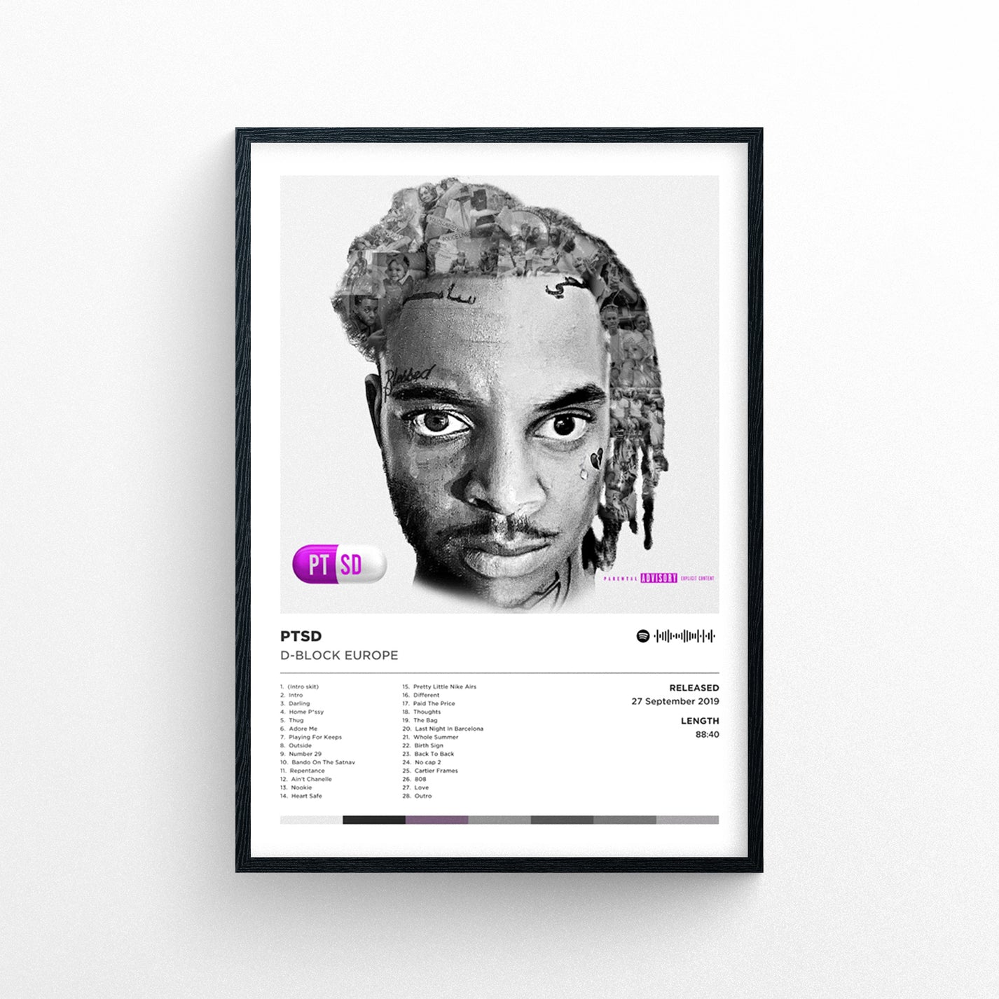 D-Block Europe "PTSD" Poster Print