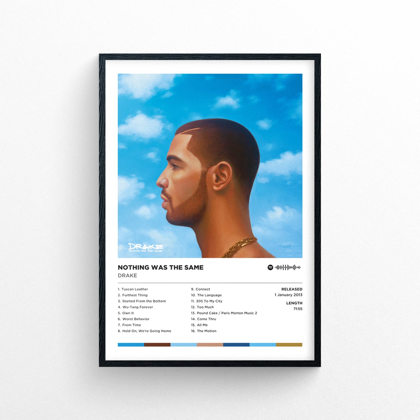 Drake "Nothing Was The Same" Poster Print