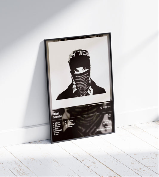 EsDeeKid 'Rebel' Album Poster