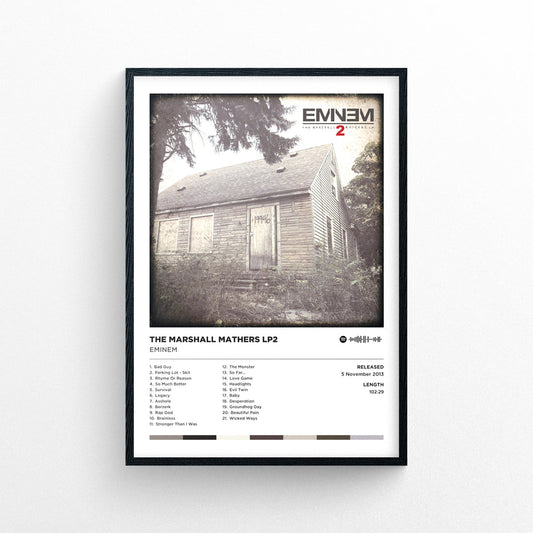 Eminem "The Marshall Mathers Lp2" Poster Print