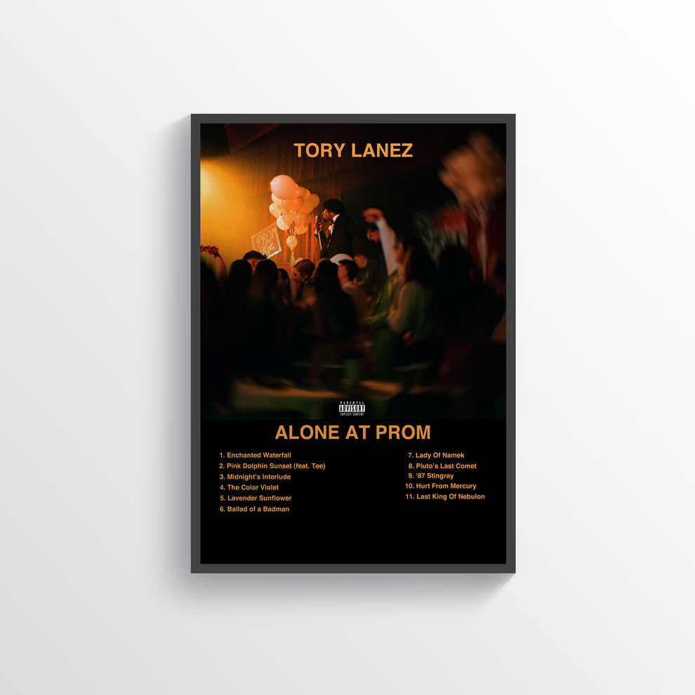 Tory Lanez "Alone At Prom" Poster Print