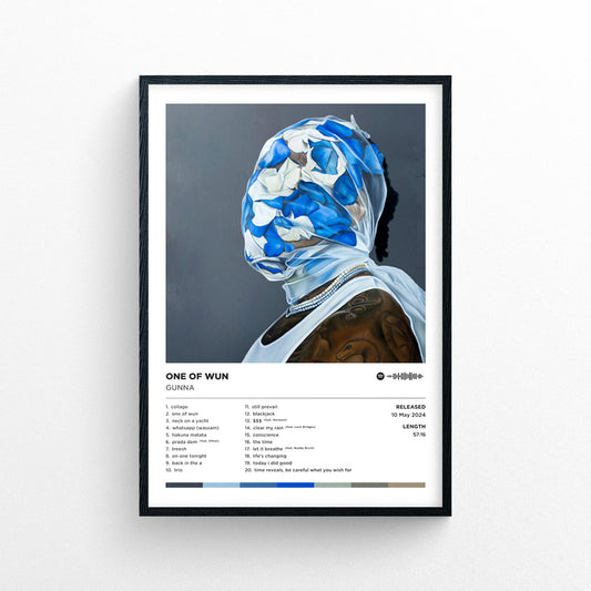 Gunna "One of Wun" Poster Print