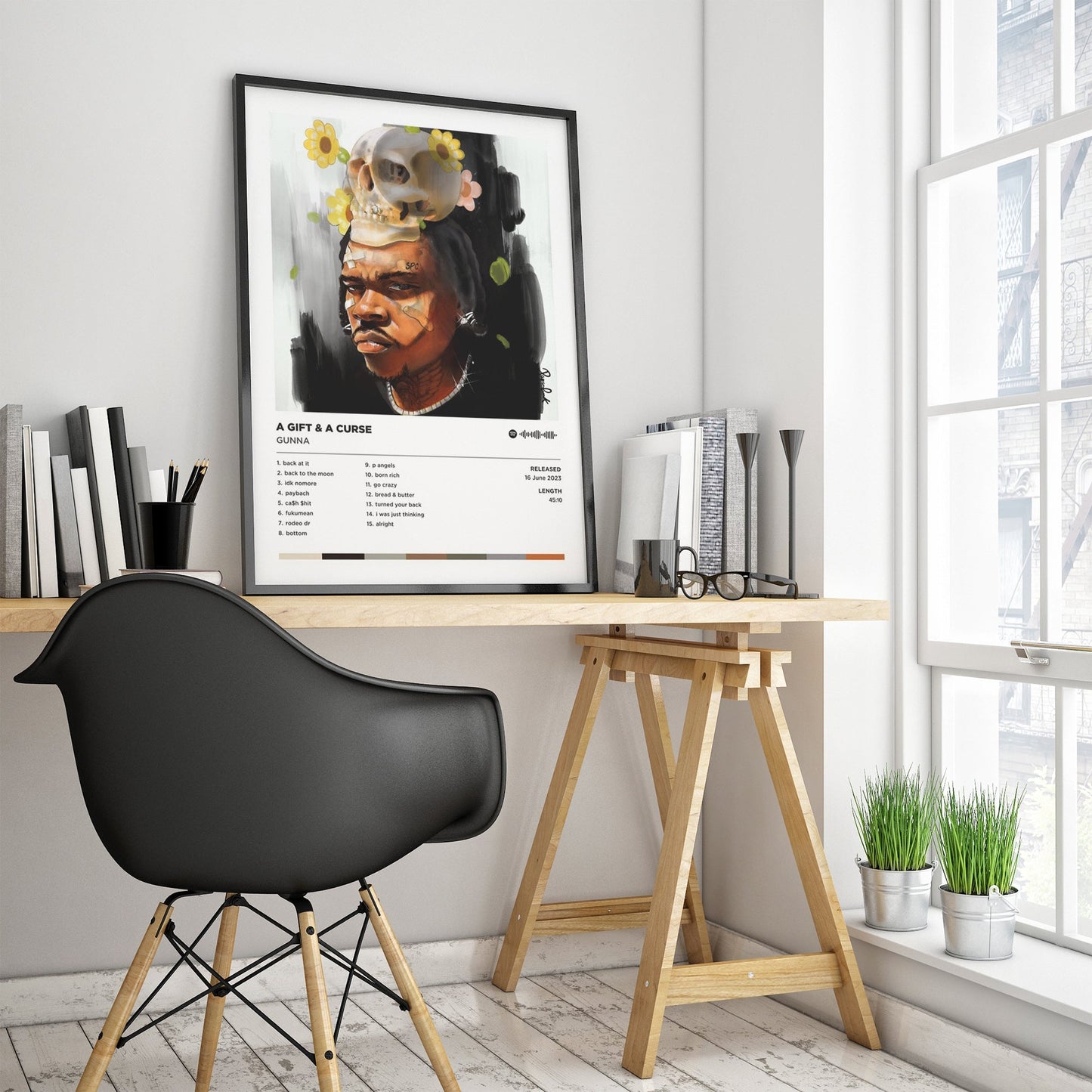 Gunna "A Gift & A Curse" Poster Print