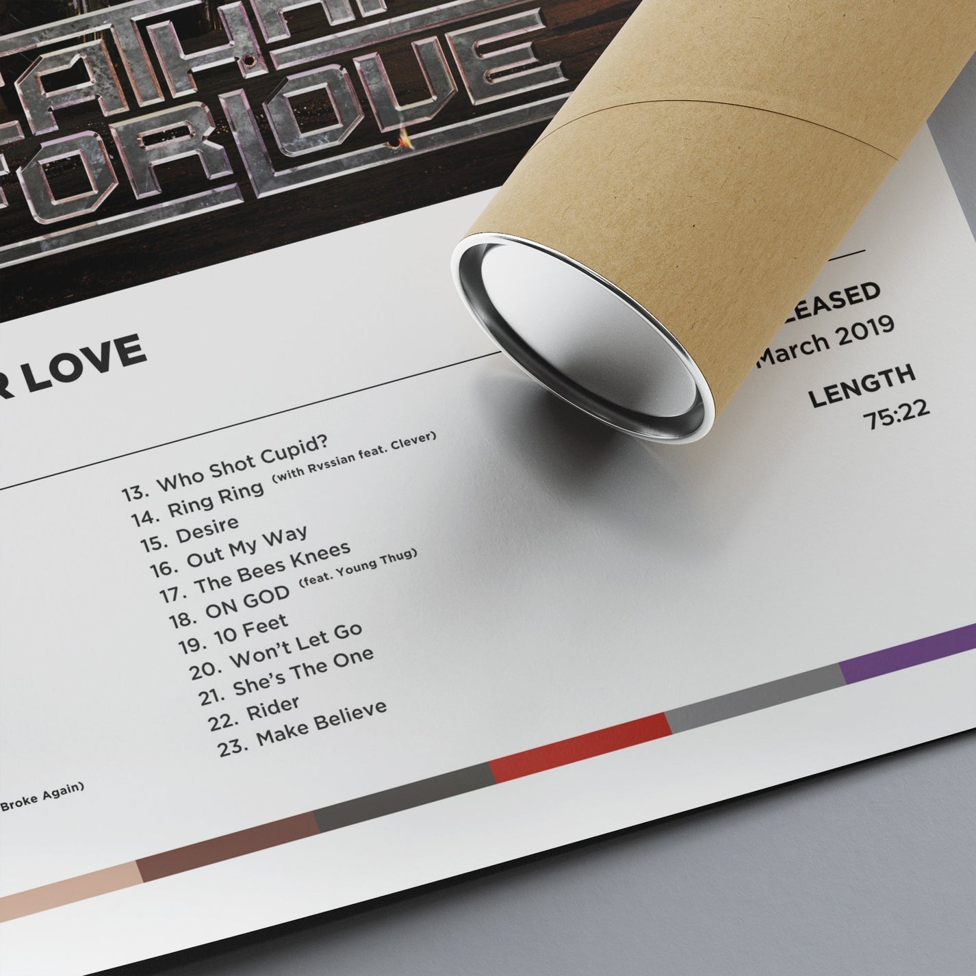 Juice Wrld "Death Race for Love" Poster Print