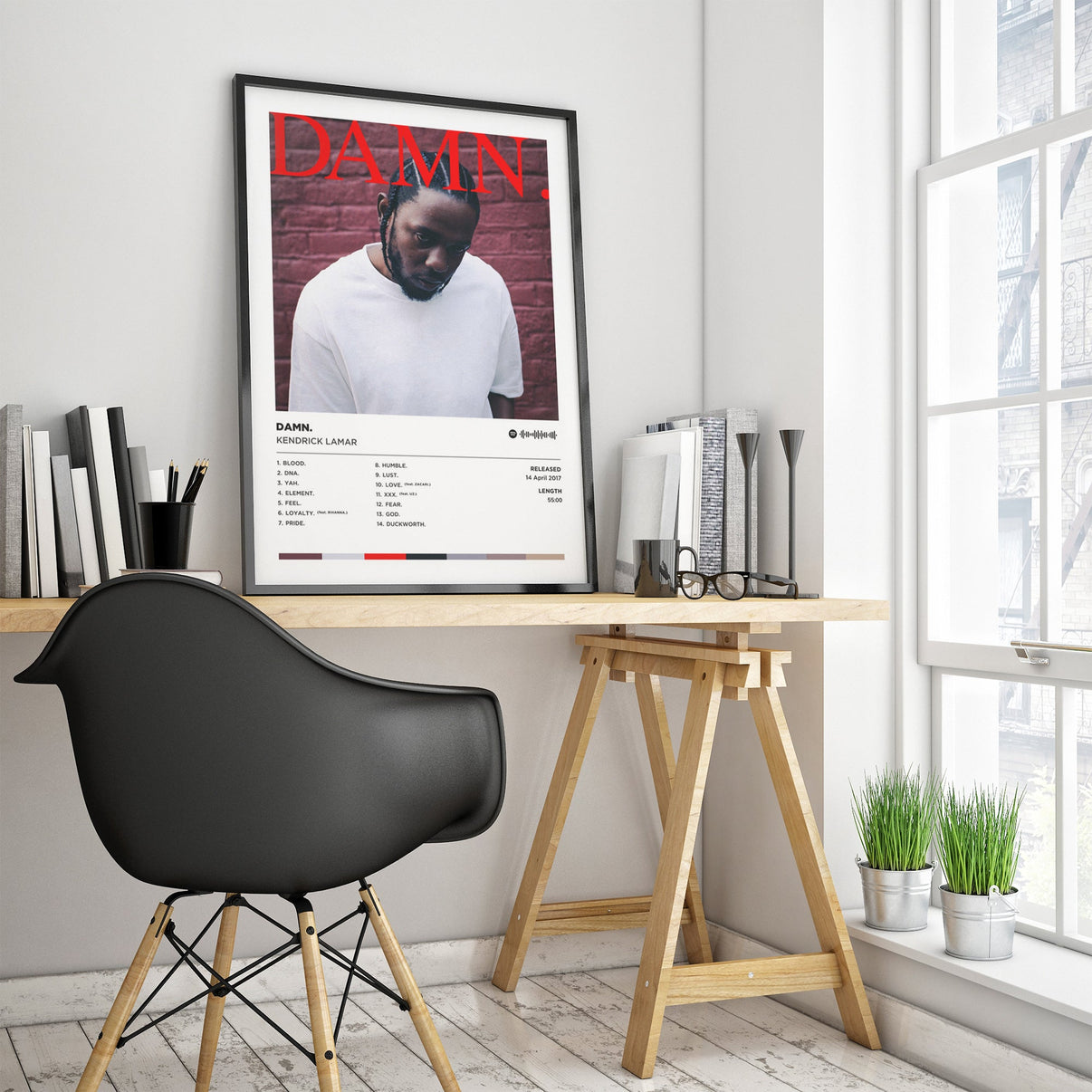 Kendrick Lamar "Damn" Poster Print