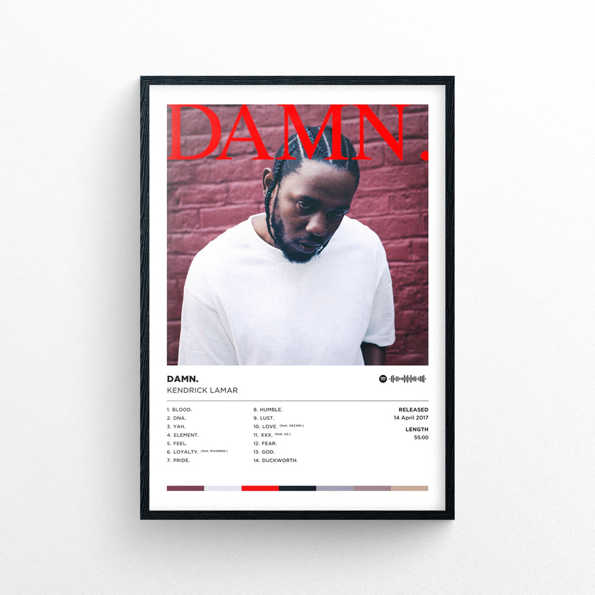 Kendrick Lamar Gift Bundle - 4 Poster Prints