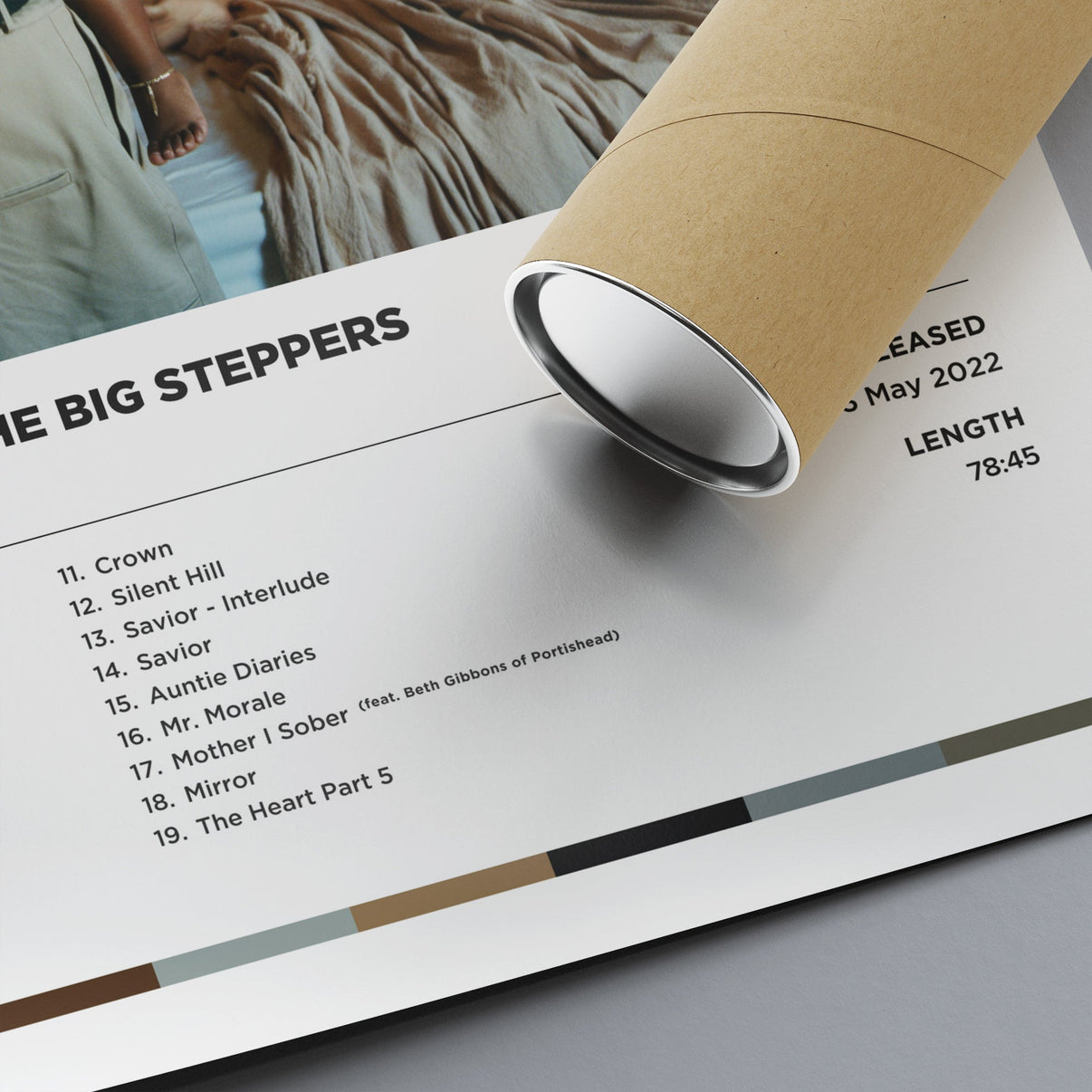 Kendrick Lamar "Mr. Morale & the Big Steppers" Poster Print