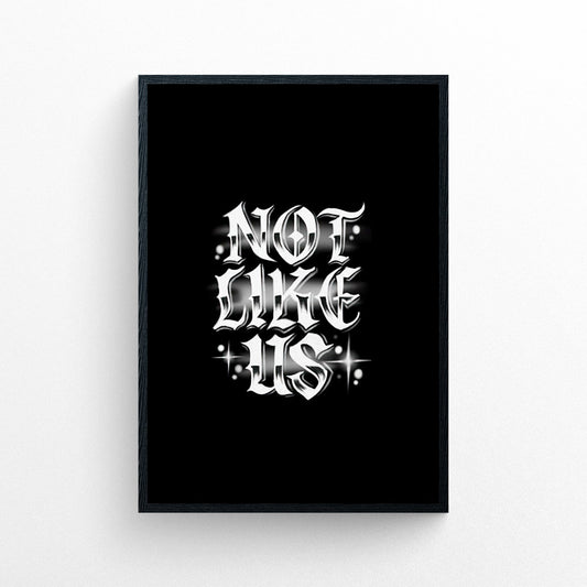 Kendrick Lamar "Not Like Us" Poster