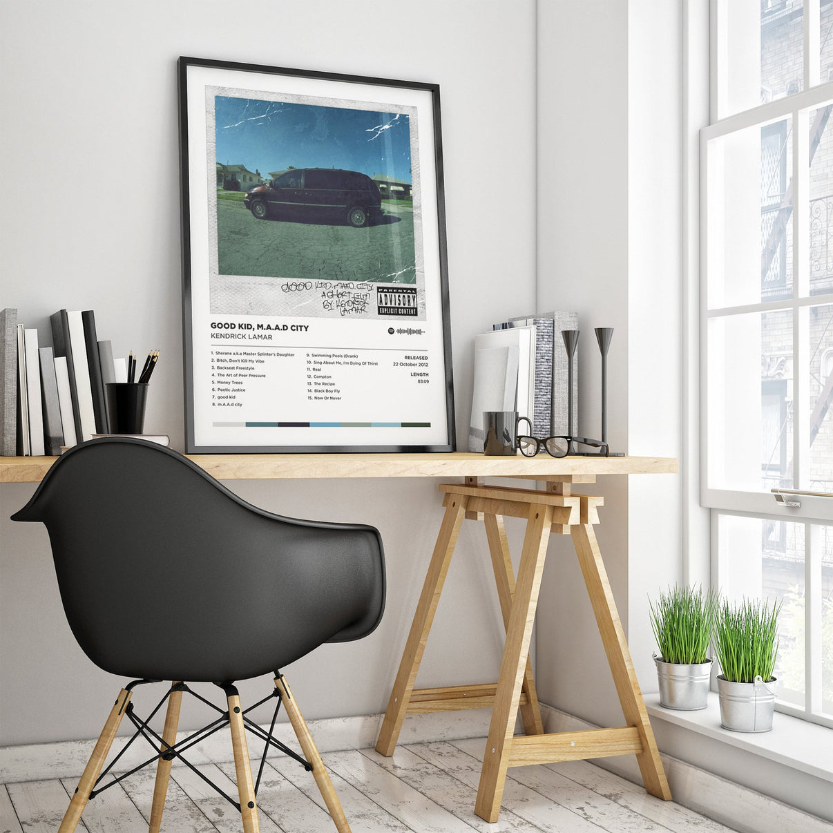 Kendrick Lamar "Good Kid, M.A.A.D City" Poster Print