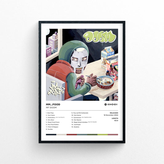 MF Doom "Mm...Food" Poster Print