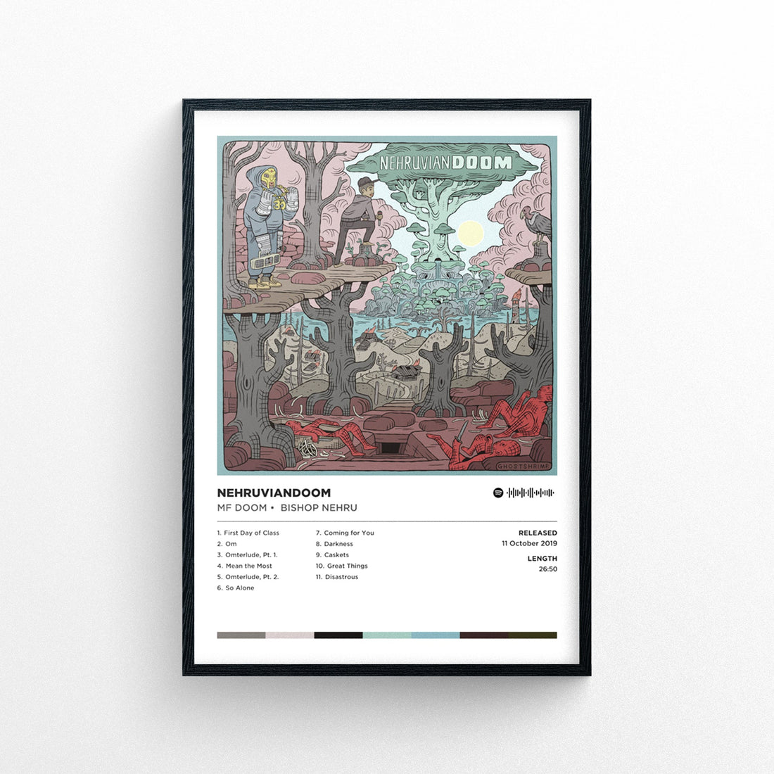 MF Doom "Nehruviandoom" Poster Print