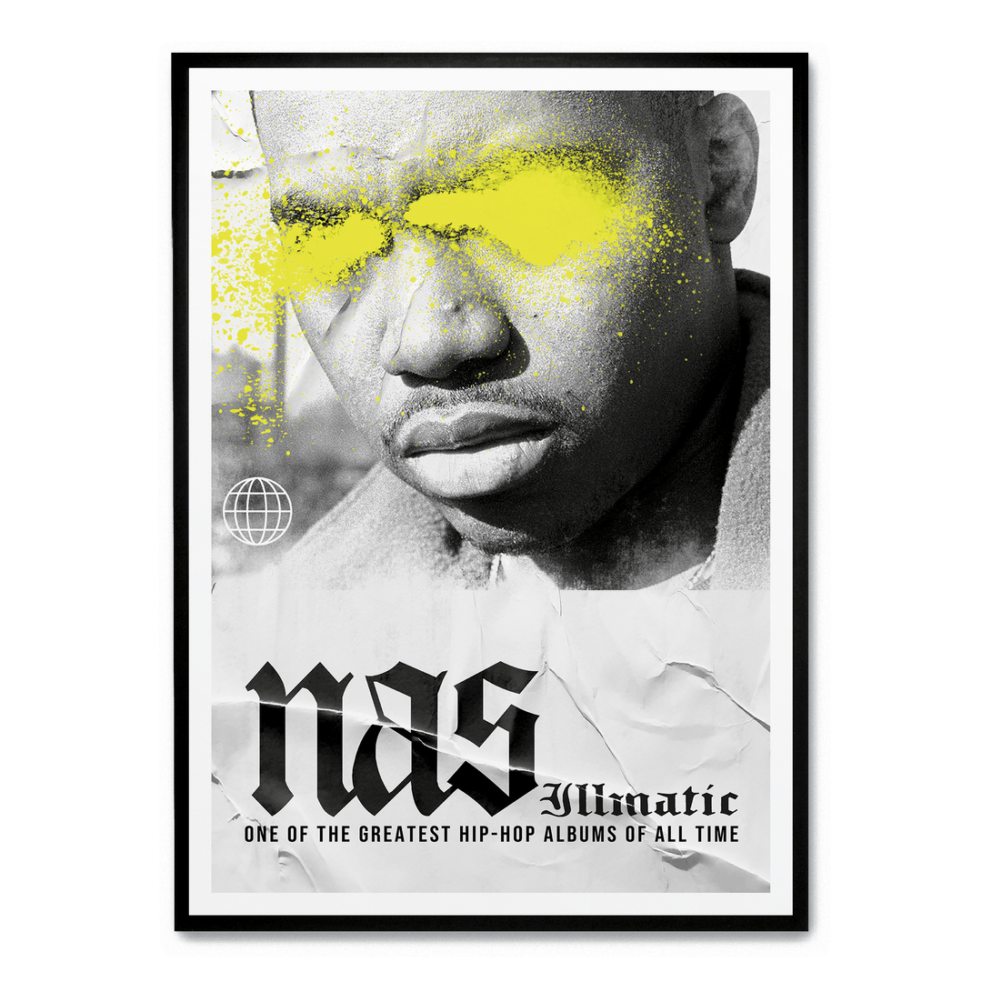 Nas Rapper Print Nas Poster – Rapper Posters