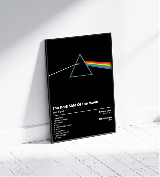 Pink Floyd 'Dark Side Of The Moon' Album Poster