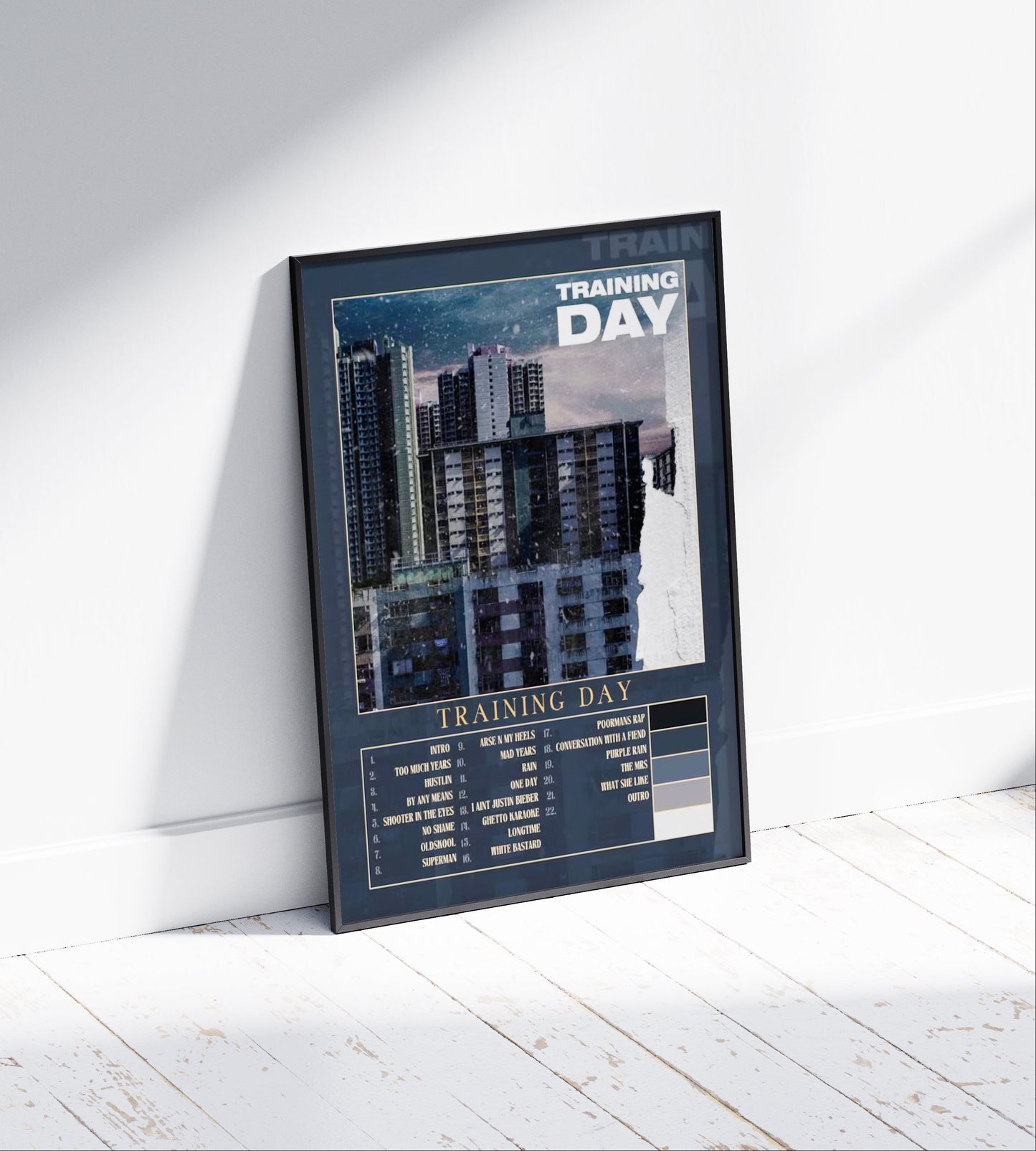 Potter Payper 'Training Day' Album Poster