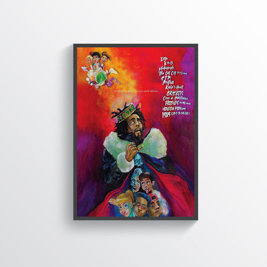 J Cole Poster Print