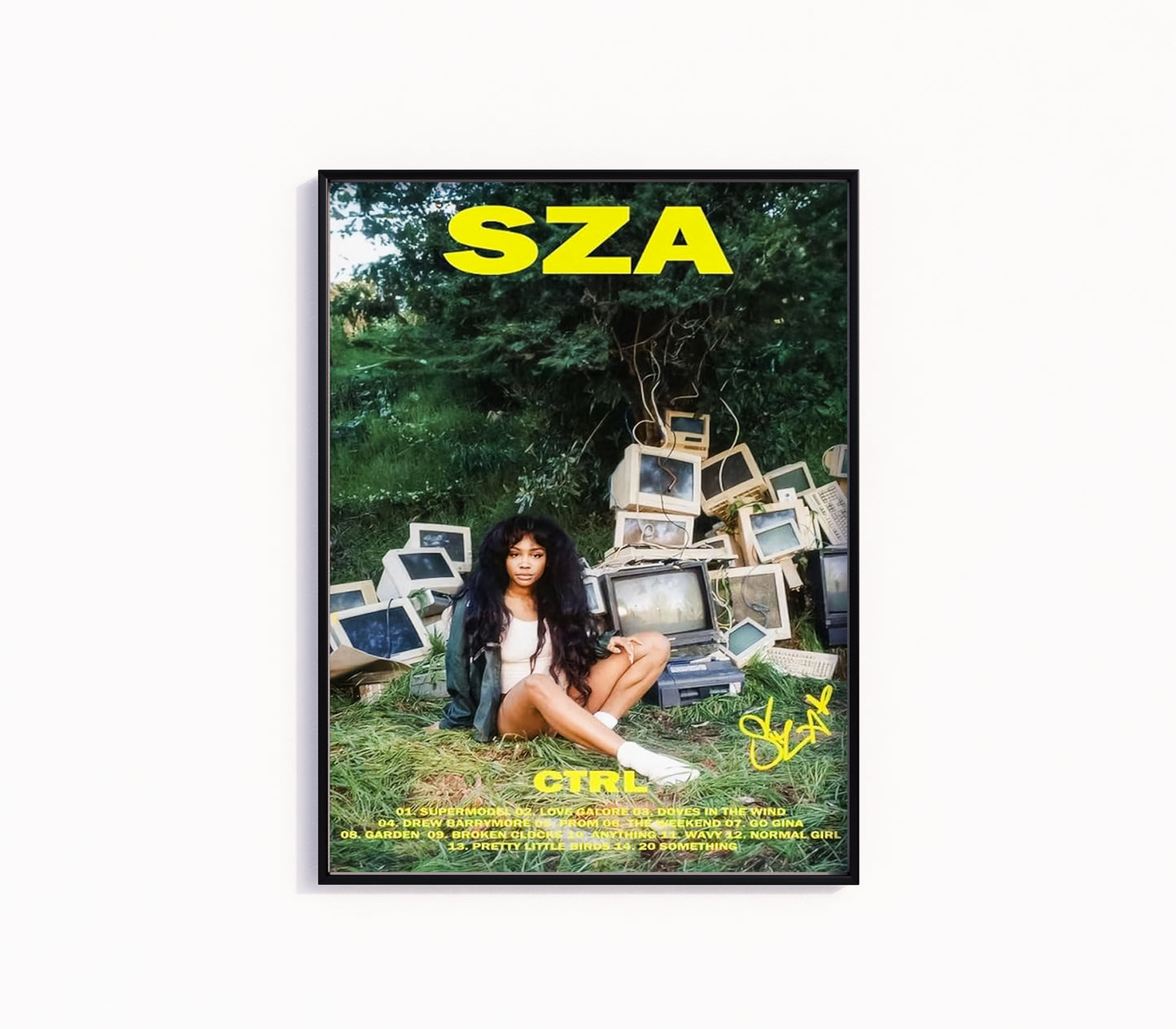 SZA "CTRL" Poster