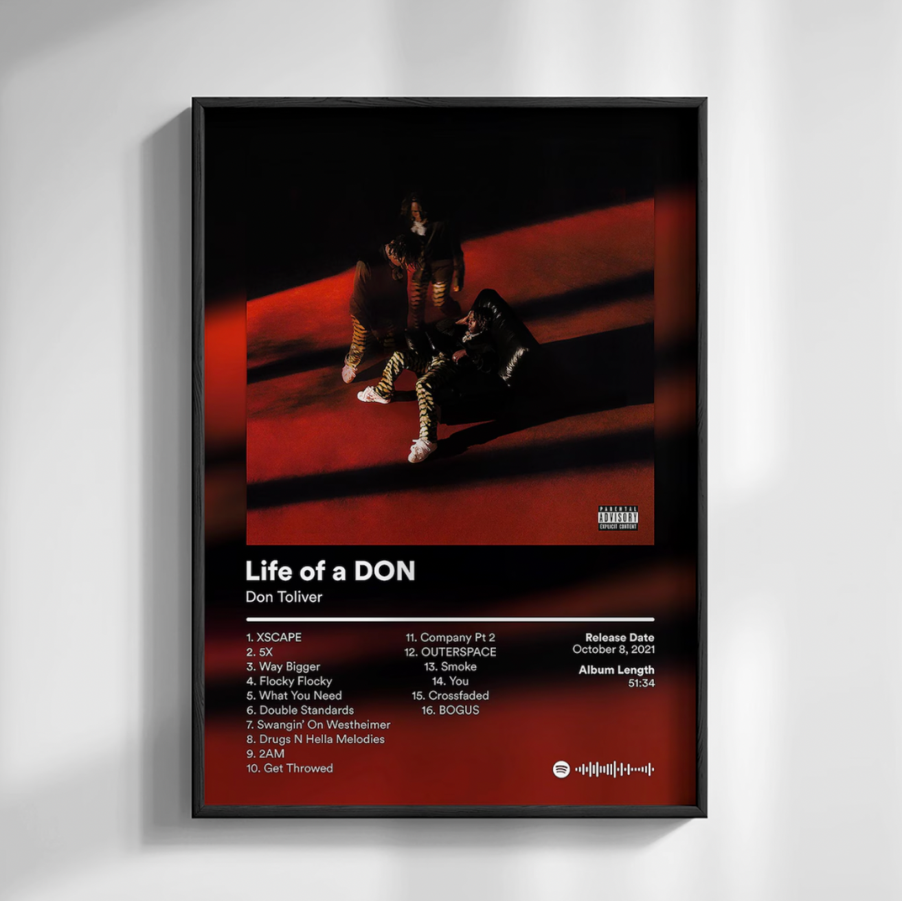 Don Toliver "Life Of A DON" Album Poster