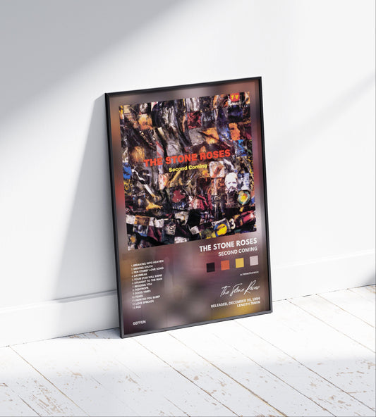 Stone Roses "Second Coming" Album Poster