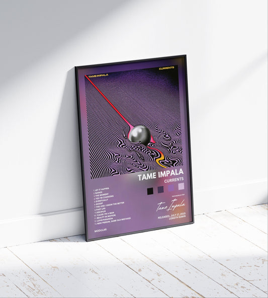 Tame Impala "Currents" Album Poster