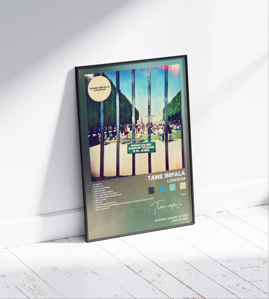 Tame Impala "Lonerism" Album Poster