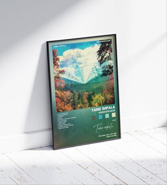 Tame Impala "InnerSpeaker" Album Poster