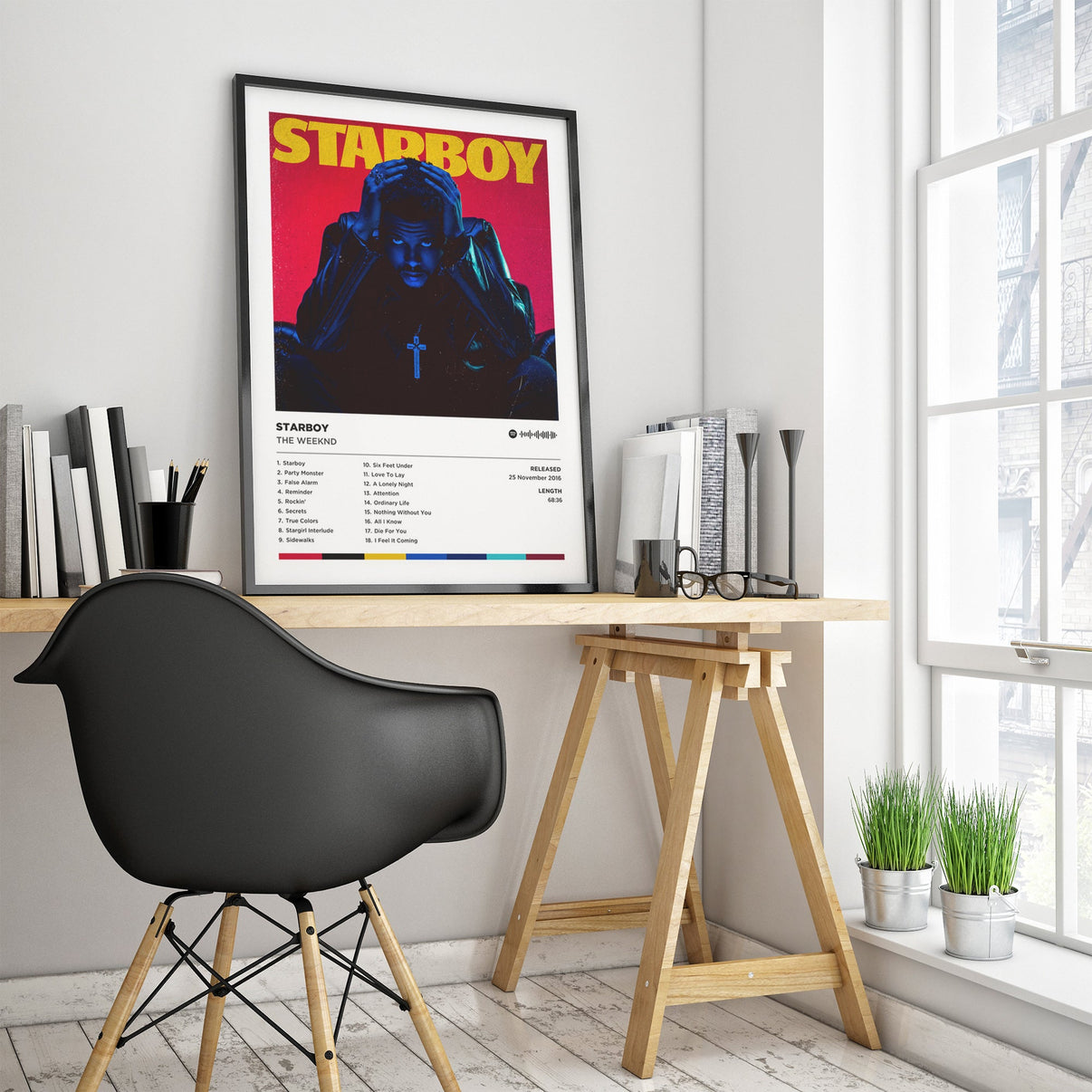 The Weeknd "Starboy" Poster Print