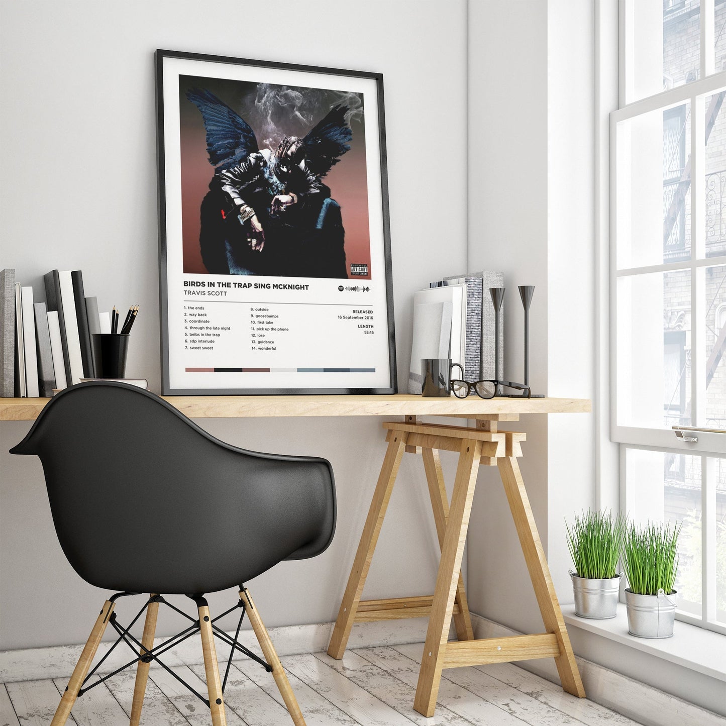 Travis Scott "Birds In The Trap Sing Mcknight" Poster Print