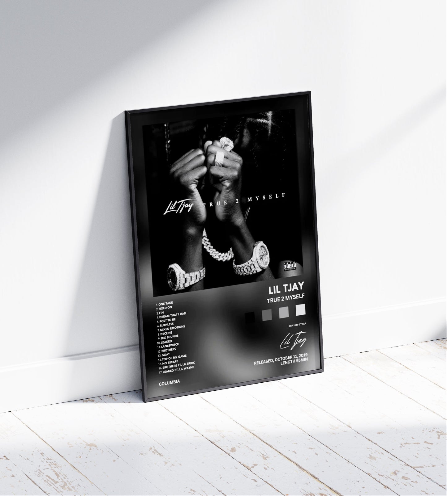 Lil Tjay 'True 2 Myself' Album Poster