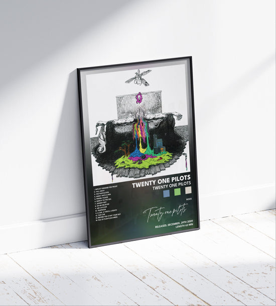 21 Pilots Rapper Twenty One Pilots 'Twenty One Pilots' Album Poster – Rapper Posters