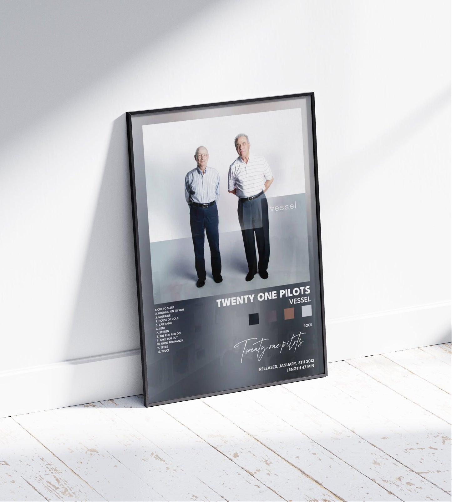 Twenty One Pilots 'Vessel' Album Poster