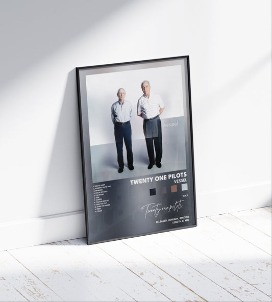 Twenty One Pilots 'Vessel' Album Poster
