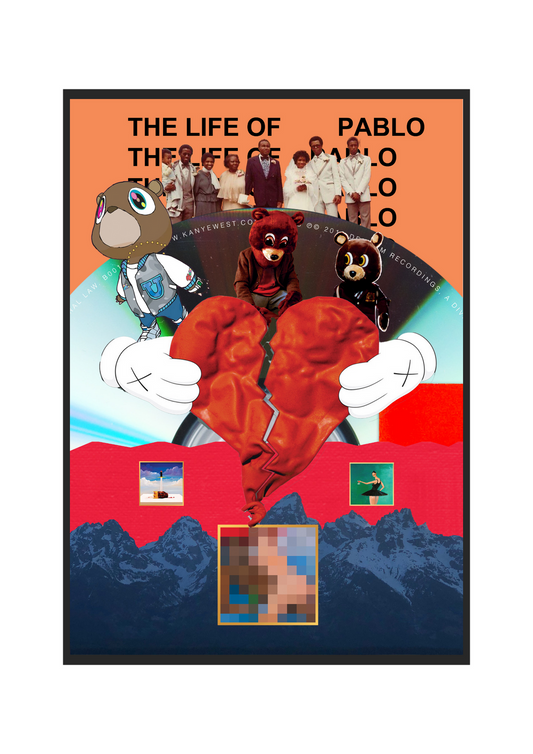 Kanye West Poster Print