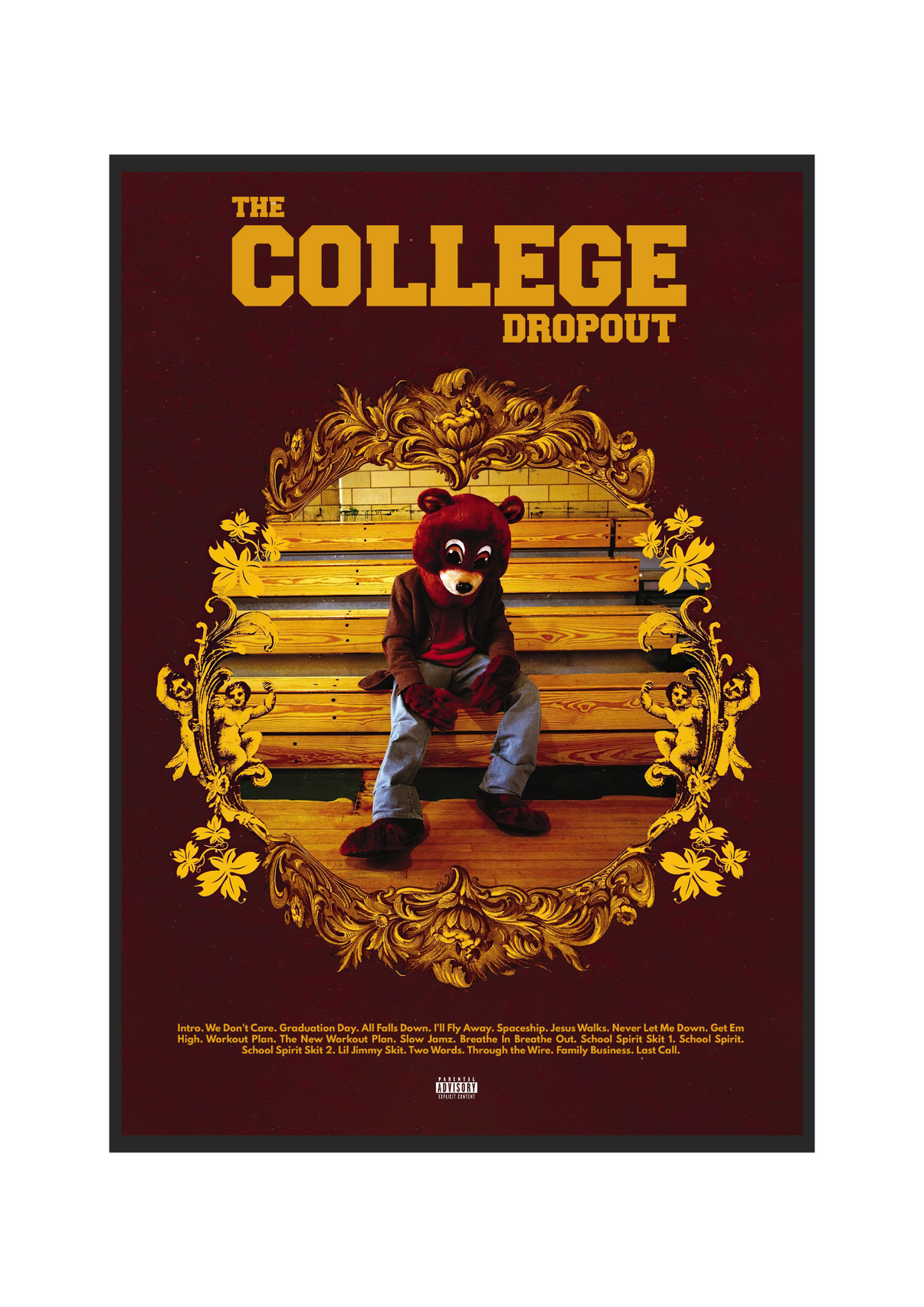 Kanye West "College Dropout" Poster Print