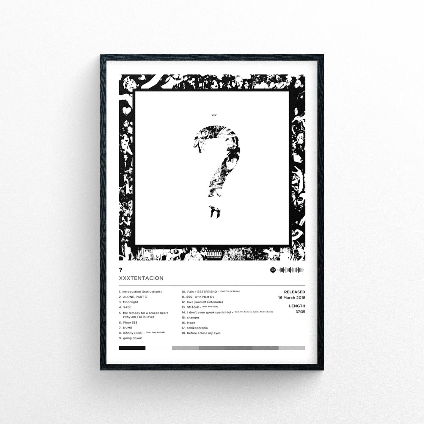 Tentation Raper XXXTENTACION – Rapper Posters